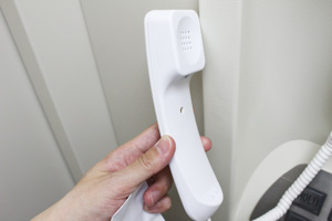 ホームエレベーター・受話器